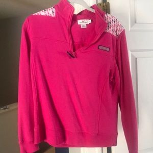 Vineyard vines hot pink shep shirt